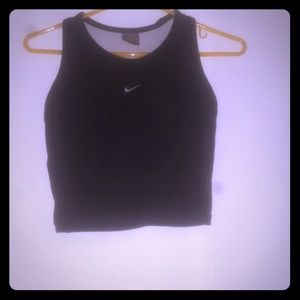 Nike womens dri fit crop top